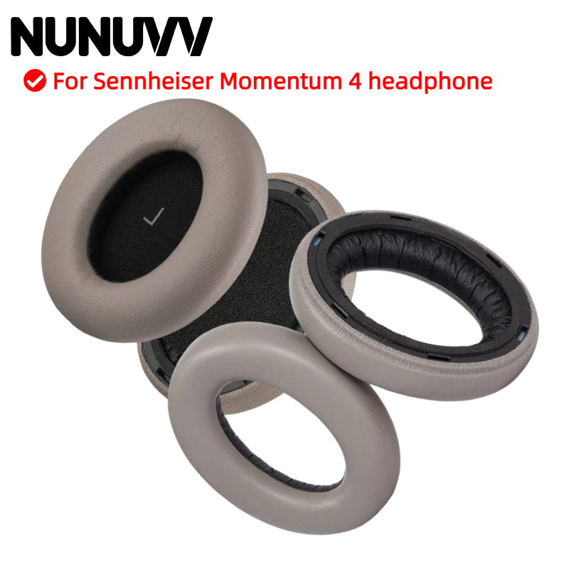 Sennheiser Headphone Momentum 4 - Almohadillas NUNUVV para Sennheiser Momentum 4,
