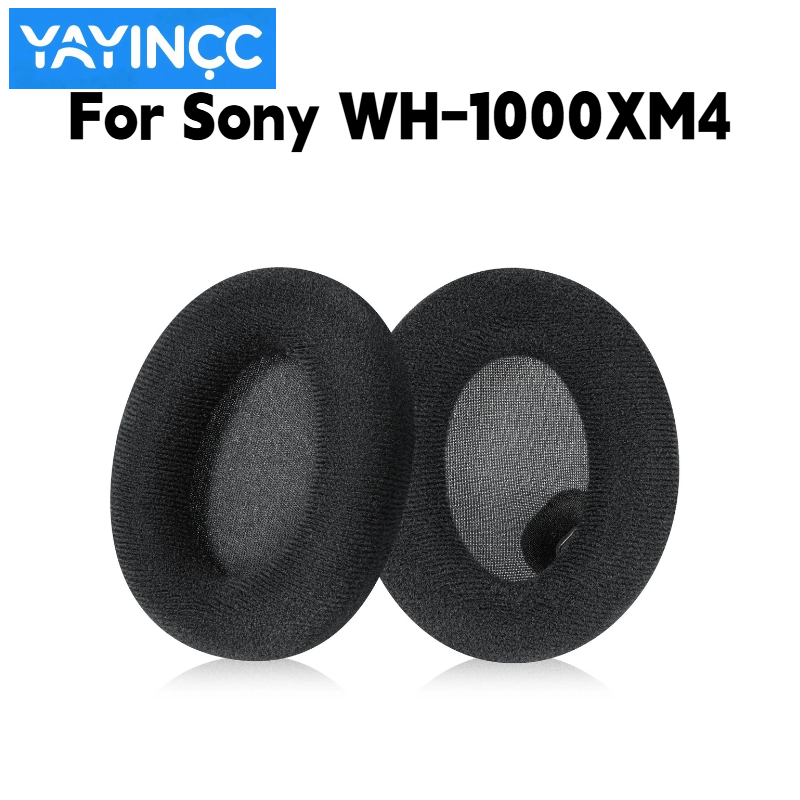 Sony Headphone Wh-1000Xm4 - Almohadillas de franela de repuesto YAYINCC