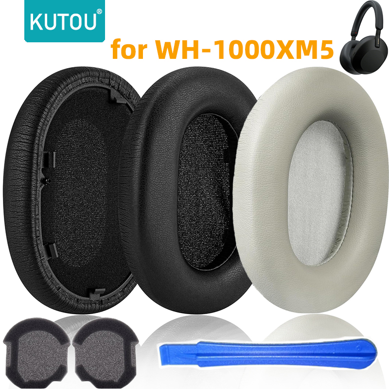 Sony Headphone Wh-1000Xm5 - KUTOU Almohadillas de repuesto para auriculares