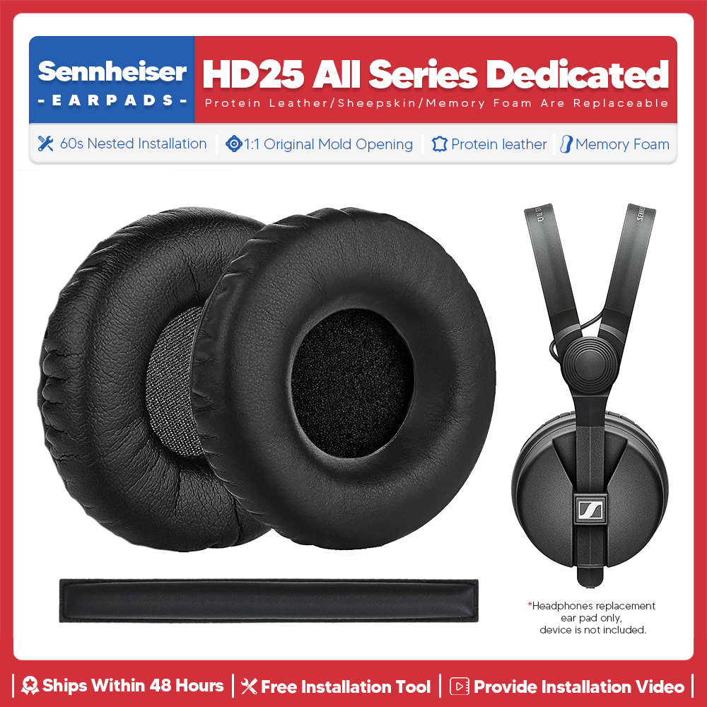 Sennheiser Headphone Hd 25 - Almohadillas de repuesto para auriculares Sennheiser