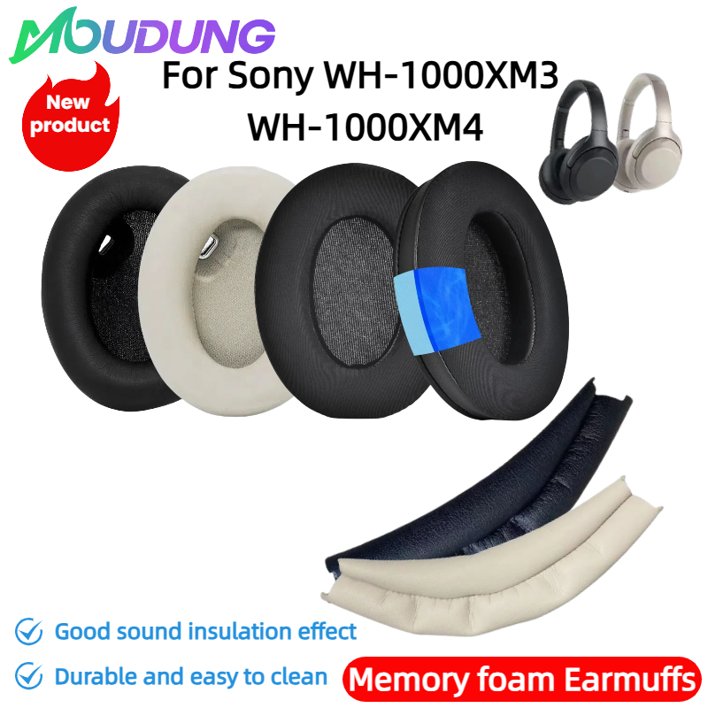 Sony Headphone Wh-1000Xm4 - MOUDUNG-almohadillas de repuesto para auriculares Sony