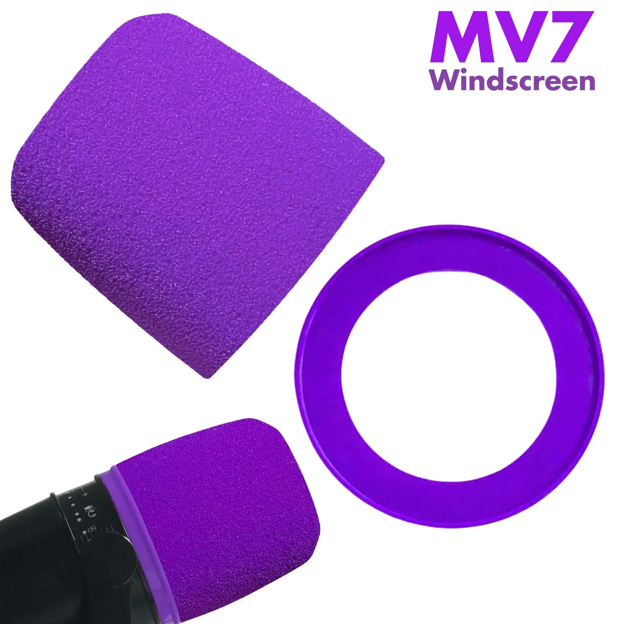 Shure Mic Sm7B - Espuma MV7 para Micrófonos Shure MV7,