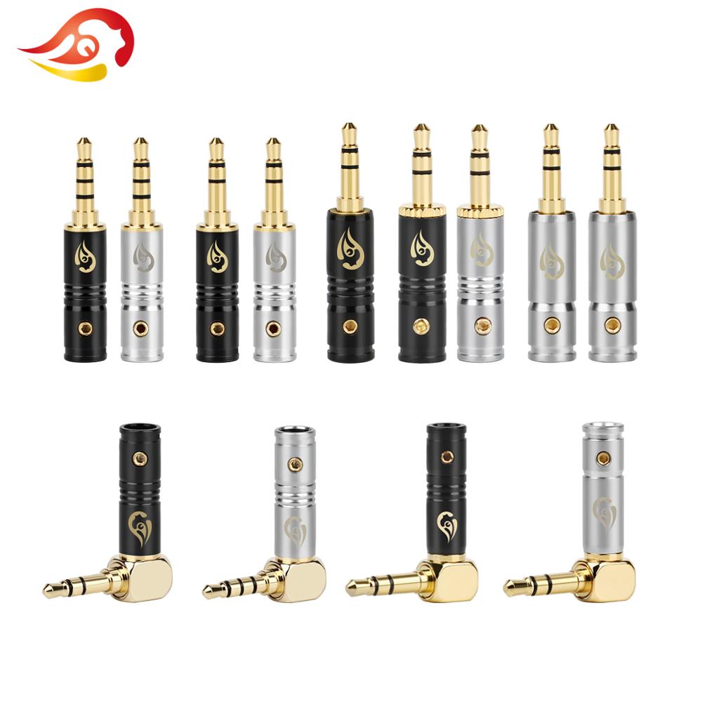 Audiophile Headphone Wired - QYFANG-adaptador de enchufe para auriculares estéreo,