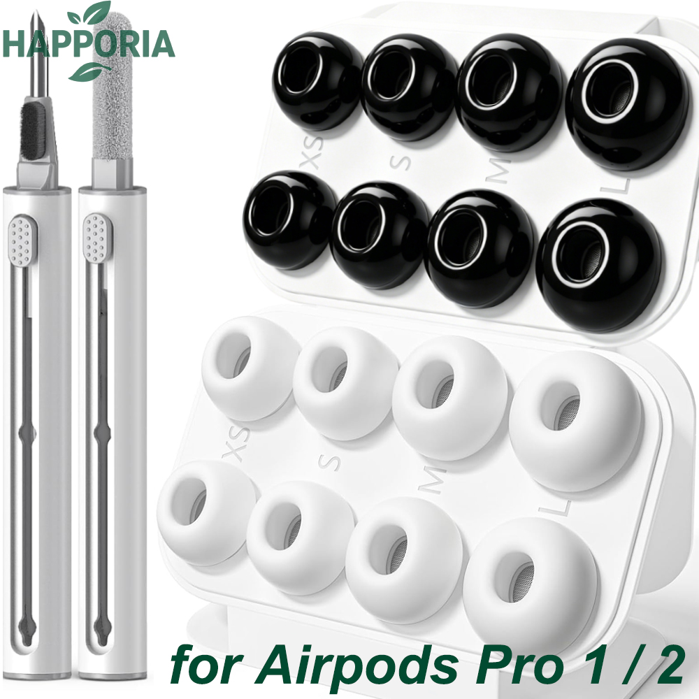 Silicone Ear Tip Replacement - HAPPORIA Almohadillas de Silicona Líquida para