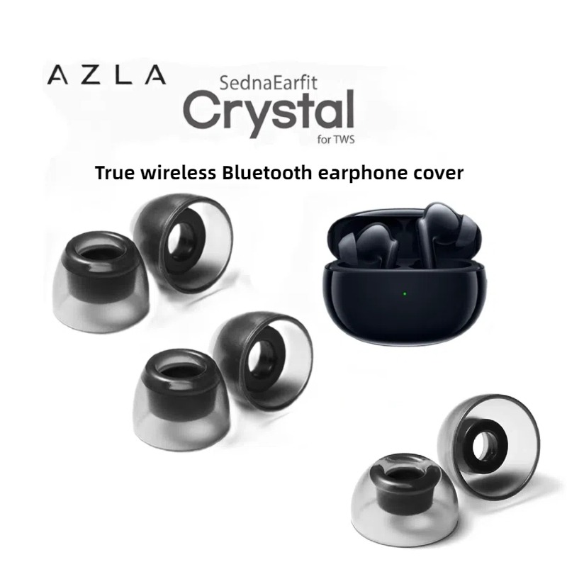 Wireless Earbuds Tws - AZLA SednaEarfit-almohadillas de cristal para auriculares