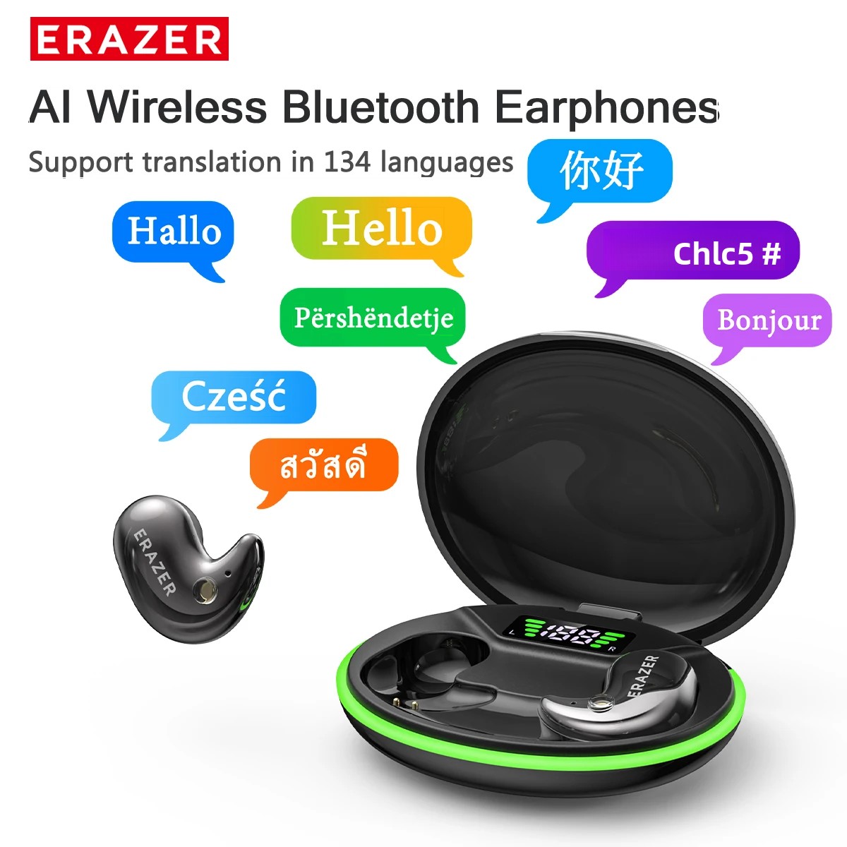 Wireless Earbuds Tws - Audífonos Bluetooth Intrauditivos EARZER XF58 con