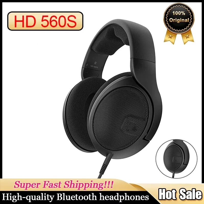 Sennheiser Headphone Hd 560S - Audífonos Originales Sennheiser HD560s Over-The-Ear, Respuesta