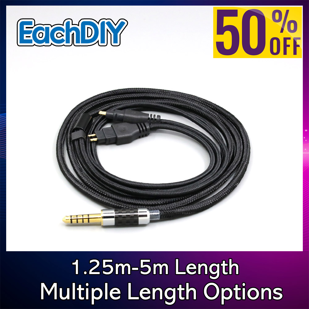 Sennheiser Headphone Hd 25 - Cable de nailon OFC para auriculares,