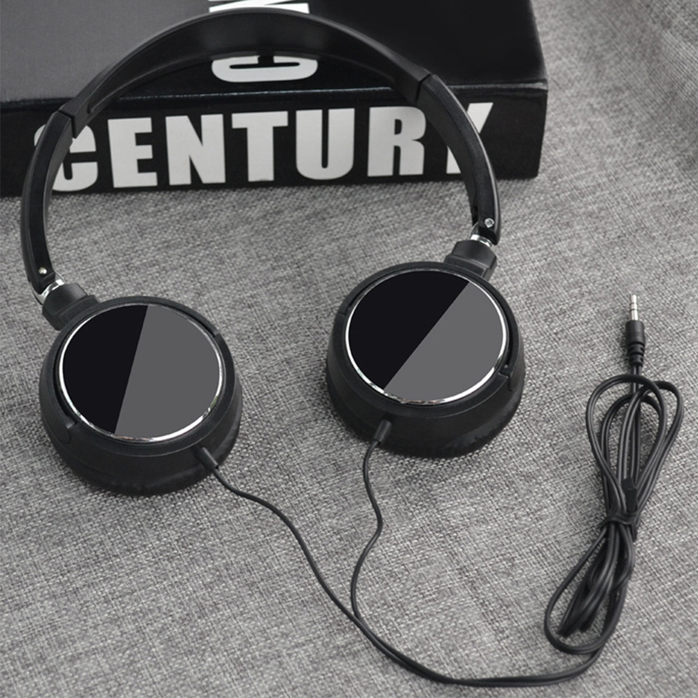 Audiophile Headphone Wired - Auriculares Deportivos Plegables con Cancelación de