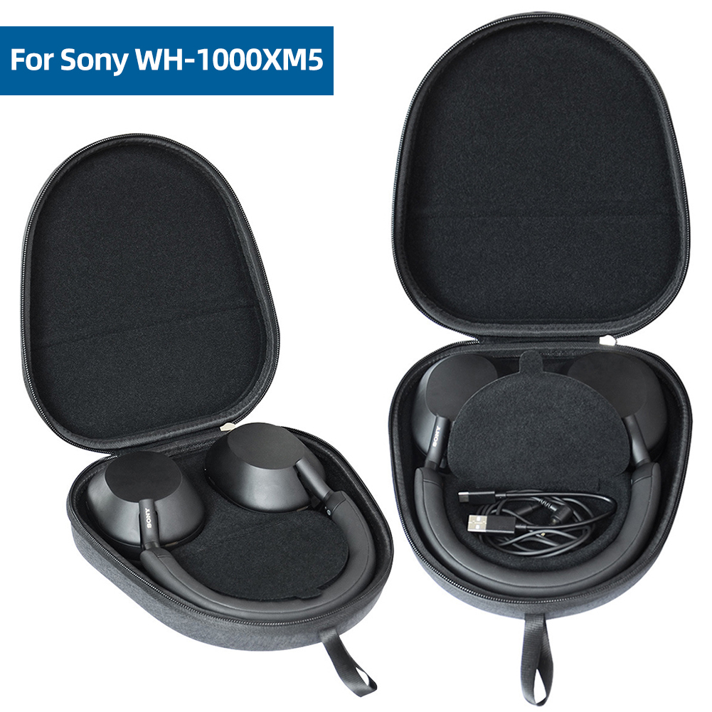 Estuche rígido de transporte p - Sony Headphone Wh-1000Xm5 reseña y precio
