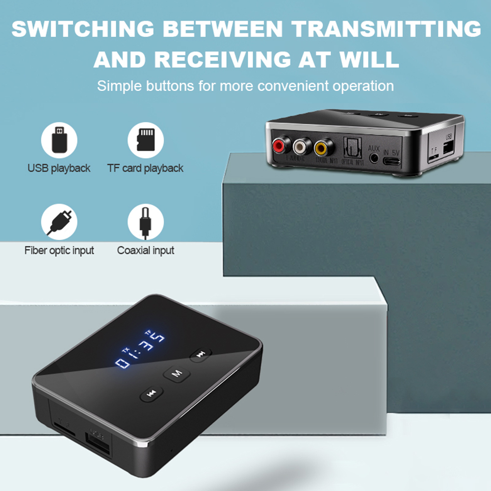 Transmisor y Receptor BT 5.4 c - Bluetooth Adapter Receiver reseña y precio