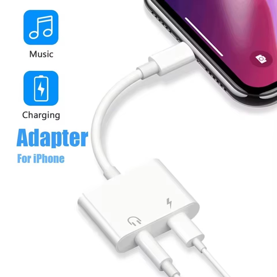 Adaptador de audio y carga 2 e - Earphone Splitter Jack reseña y precio