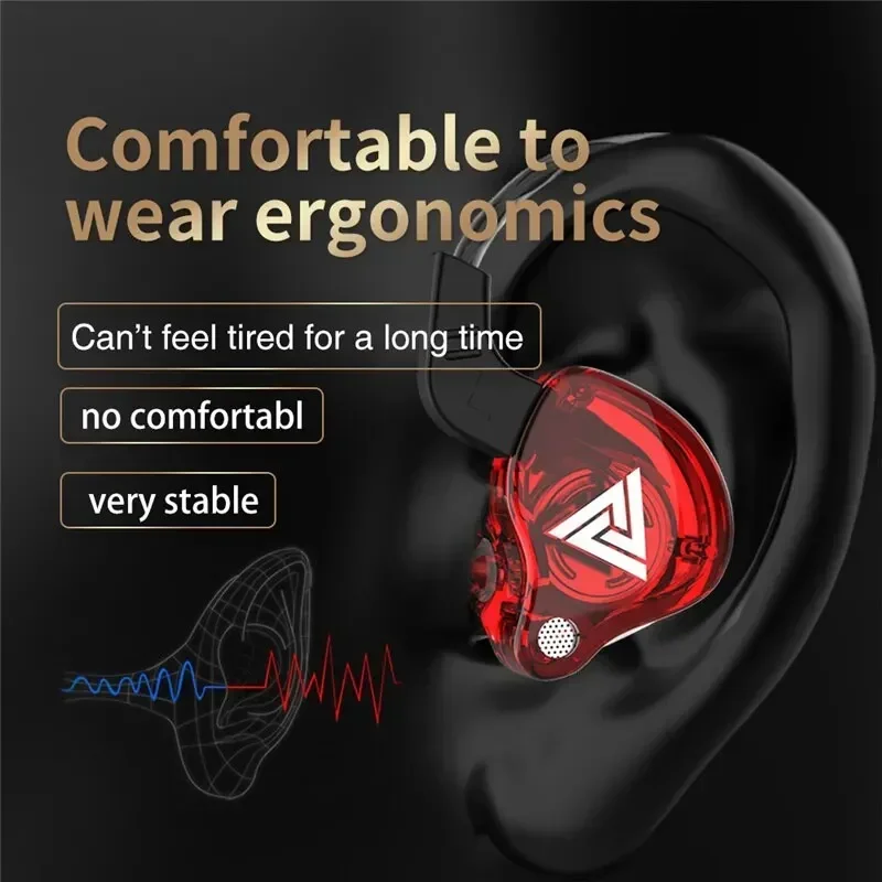 Original QKZ AK6 controlador d - Audiophile Headphone Wired reseña y precio