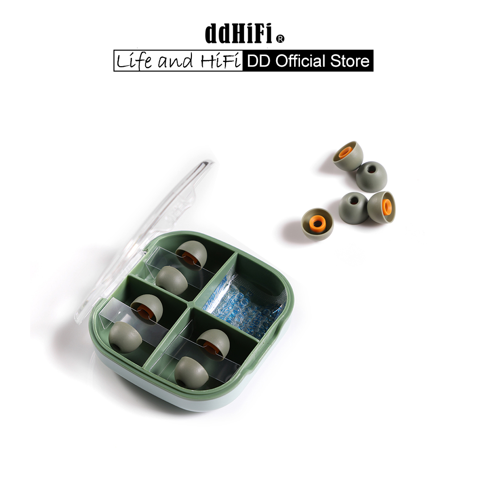 DD ddHiFi ST35 d-tips IEM punt - Silicone Ear Tip Replacement reseña y precio