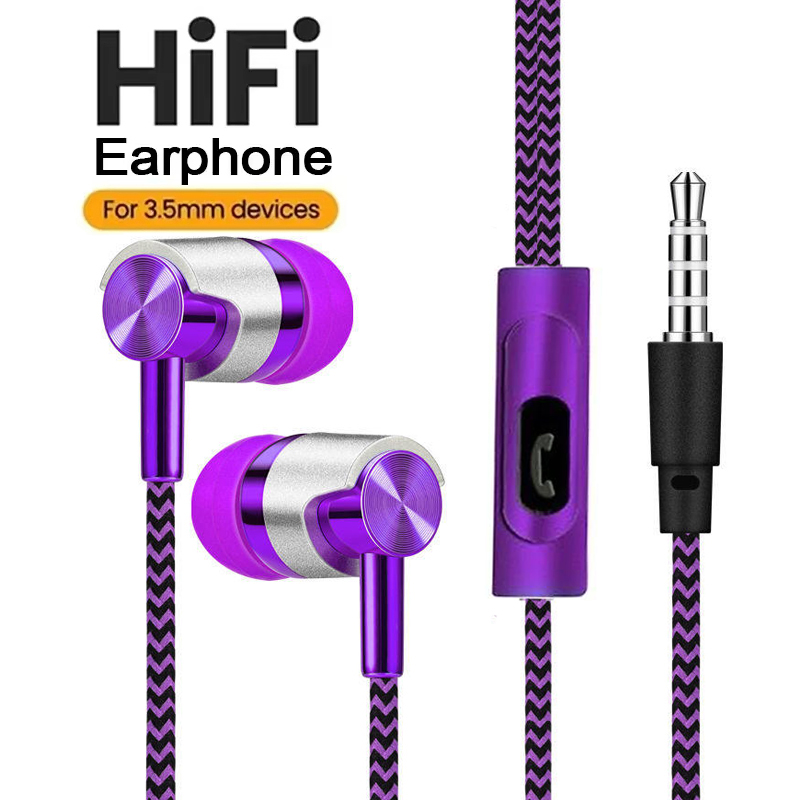 Auriculares con Micrófono HD I - Wired Earphone Mic reseña y precio