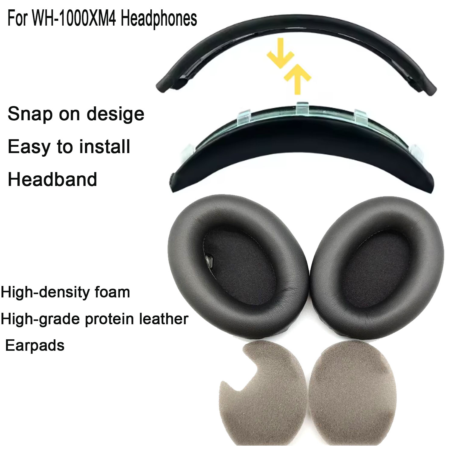 Almohadillas para diadema WH10 - Sony Headphone Wh-1000Xm4 reseña y precio