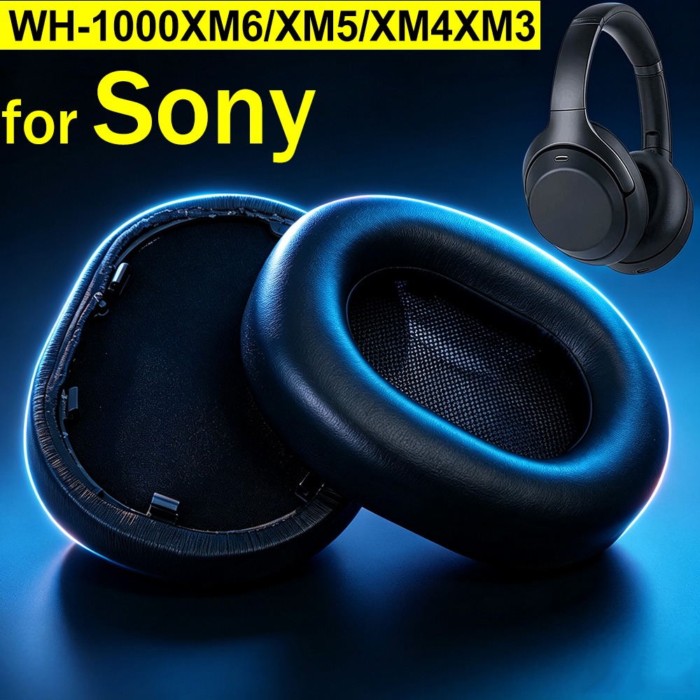 1 par de almohadillas de repue - Sony Headphone Wh-1000Xm5 reseña y precio