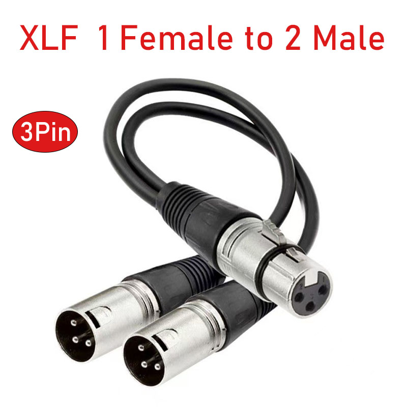 Cable divisor XLR, adaptador Y - Audio Splitter Y reseña y precio