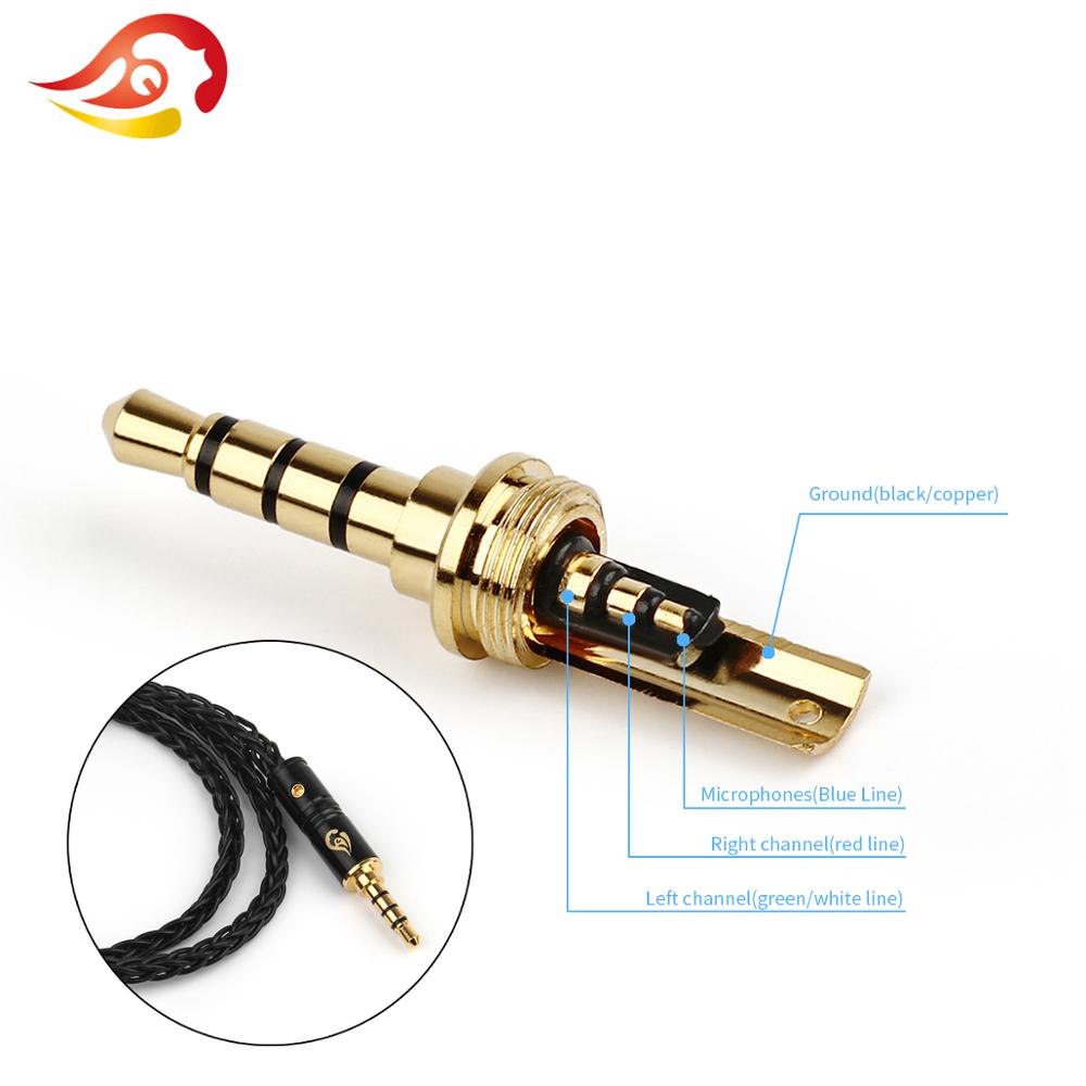QYFANG-adaptador de enchufe pa - Audiophile Headphone Wired reseña y precio