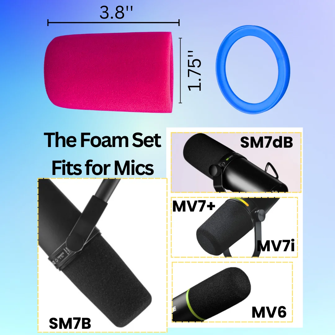 Filtro Antipop de Repuesto par - Shure Mic Sm7B reseña y precio