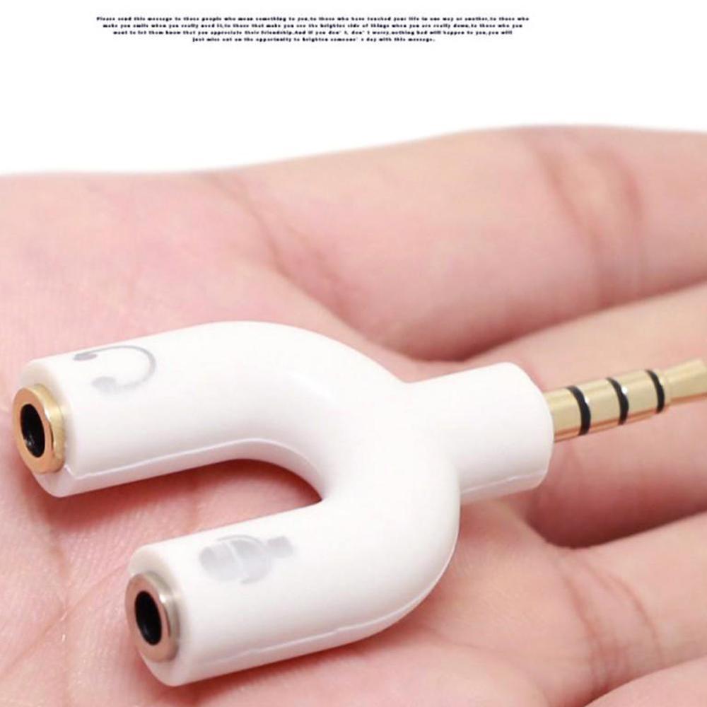 Adaptador Dual tipo U de 3,5 M - Earphone Splitter Jack reseña y precio