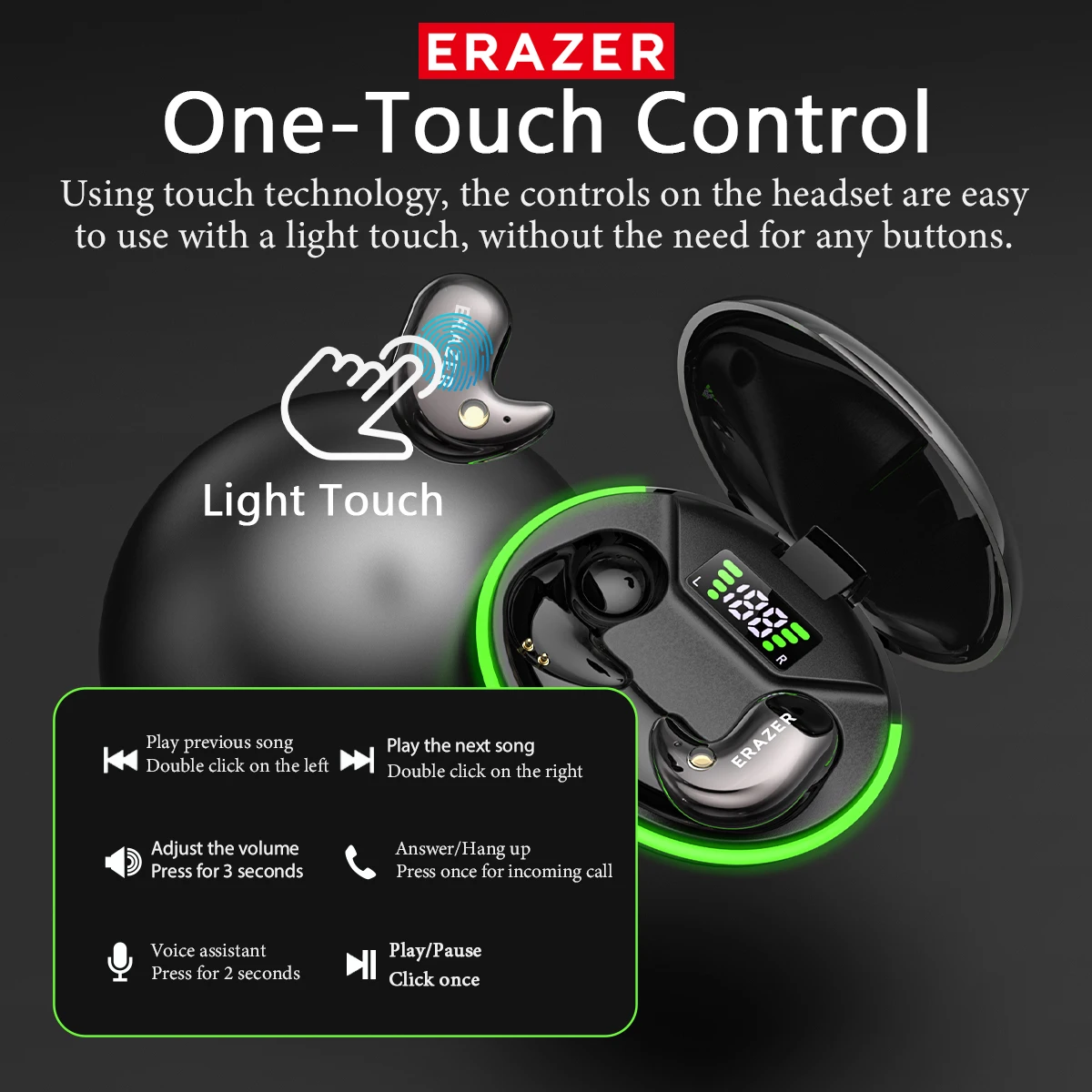 Audífonos Bluetooth Intrauditi - Wireless Earbuds Tws reseña y precio