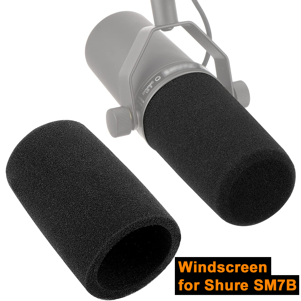 Parabrisas para micrófono Shur - Shure Mic Sm7B reseña y precio
