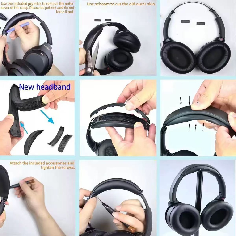 Funda de repuesto a presión pa - Sony Headphone Wh-1000Xm4 reseña y precio
