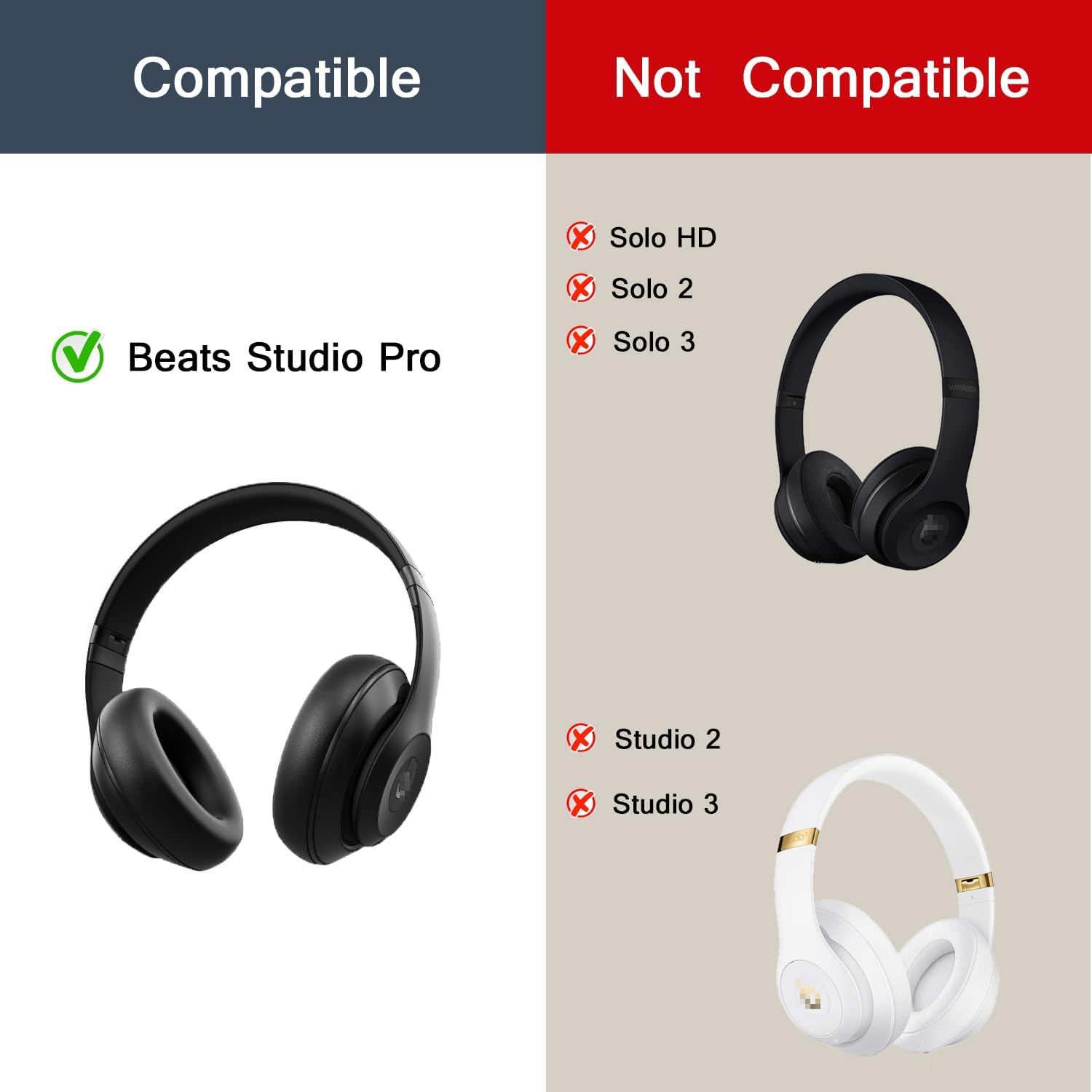 Almohadillas de Repuesto para  - Beats Headphone Studio Pro reseña y precio