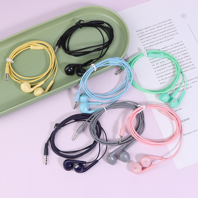 Auriculares con cable de super - Wired Earphone Mic reseña y precio