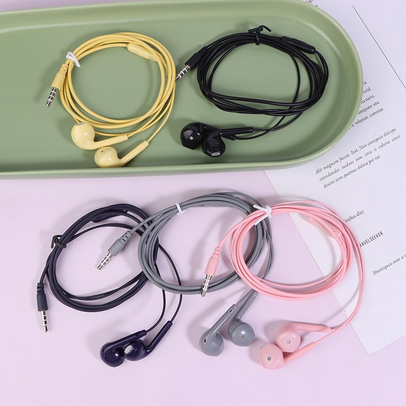 Auriculares con cable de super - Wired Earphone Mic reseña y precio