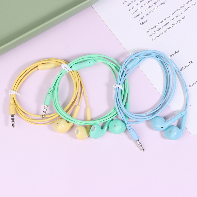 Auriculares con cable de super - Wired Earphone Mic reseña y precio