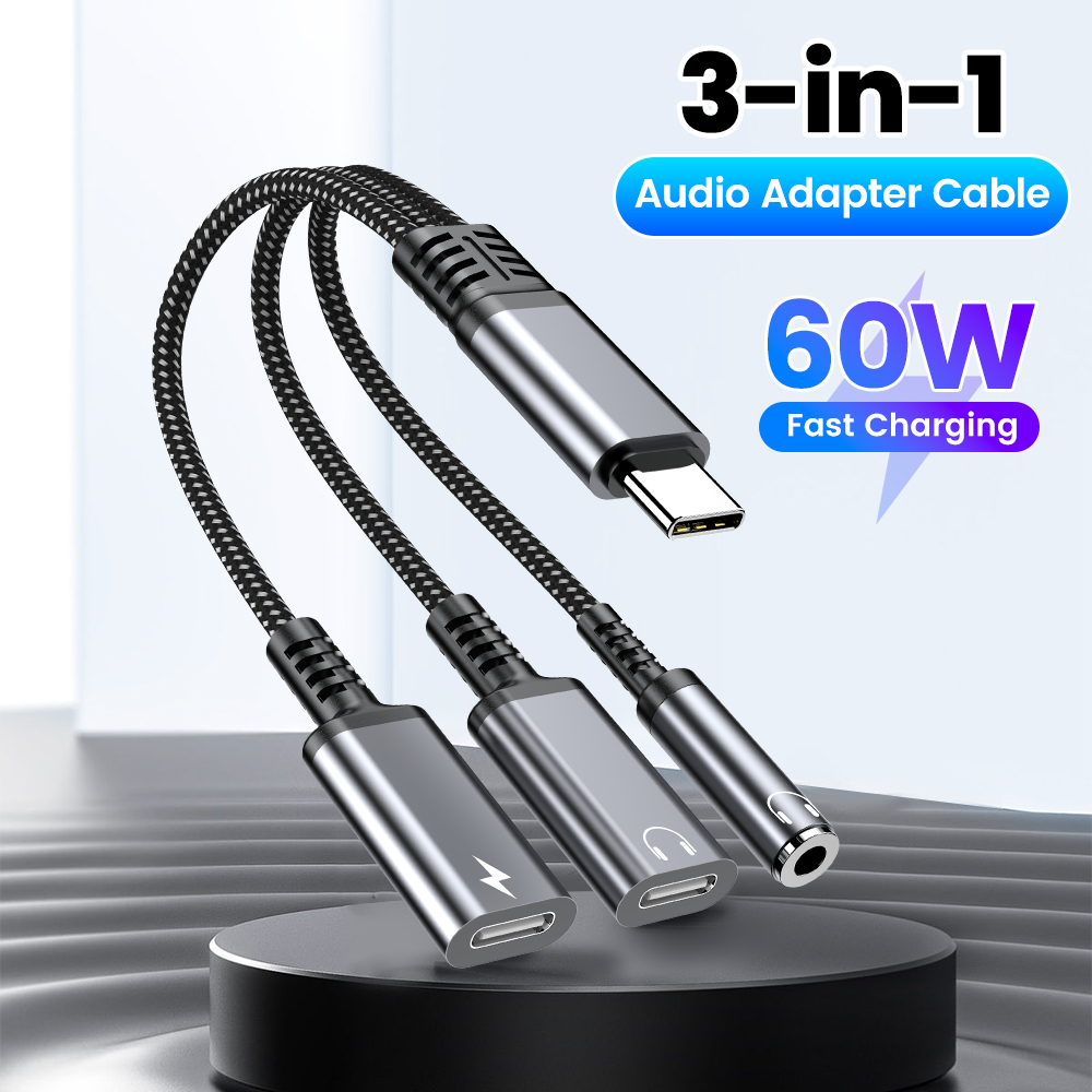 Cable adaptador de Audio tipo  - Earphone Splitter Jack reseña y precio