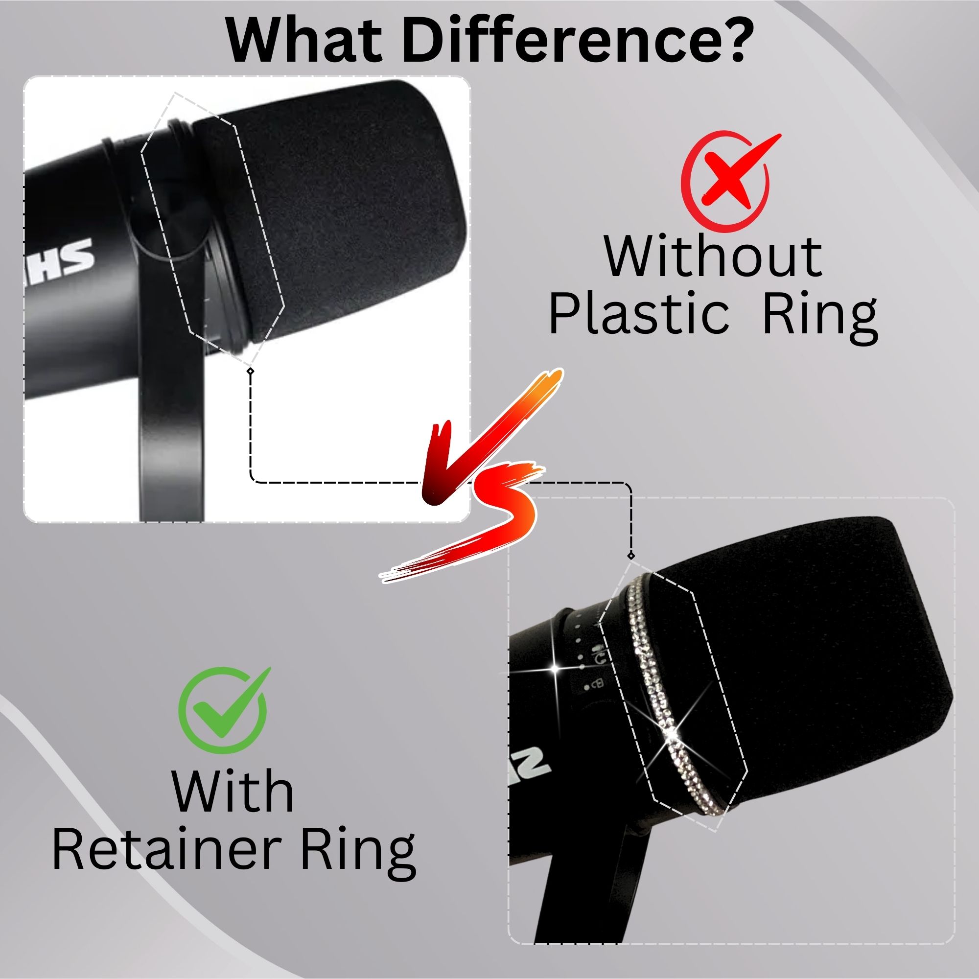 Filtro Pop Shining MV7 para Mi - Shure Mic Sm7B reseña y precio